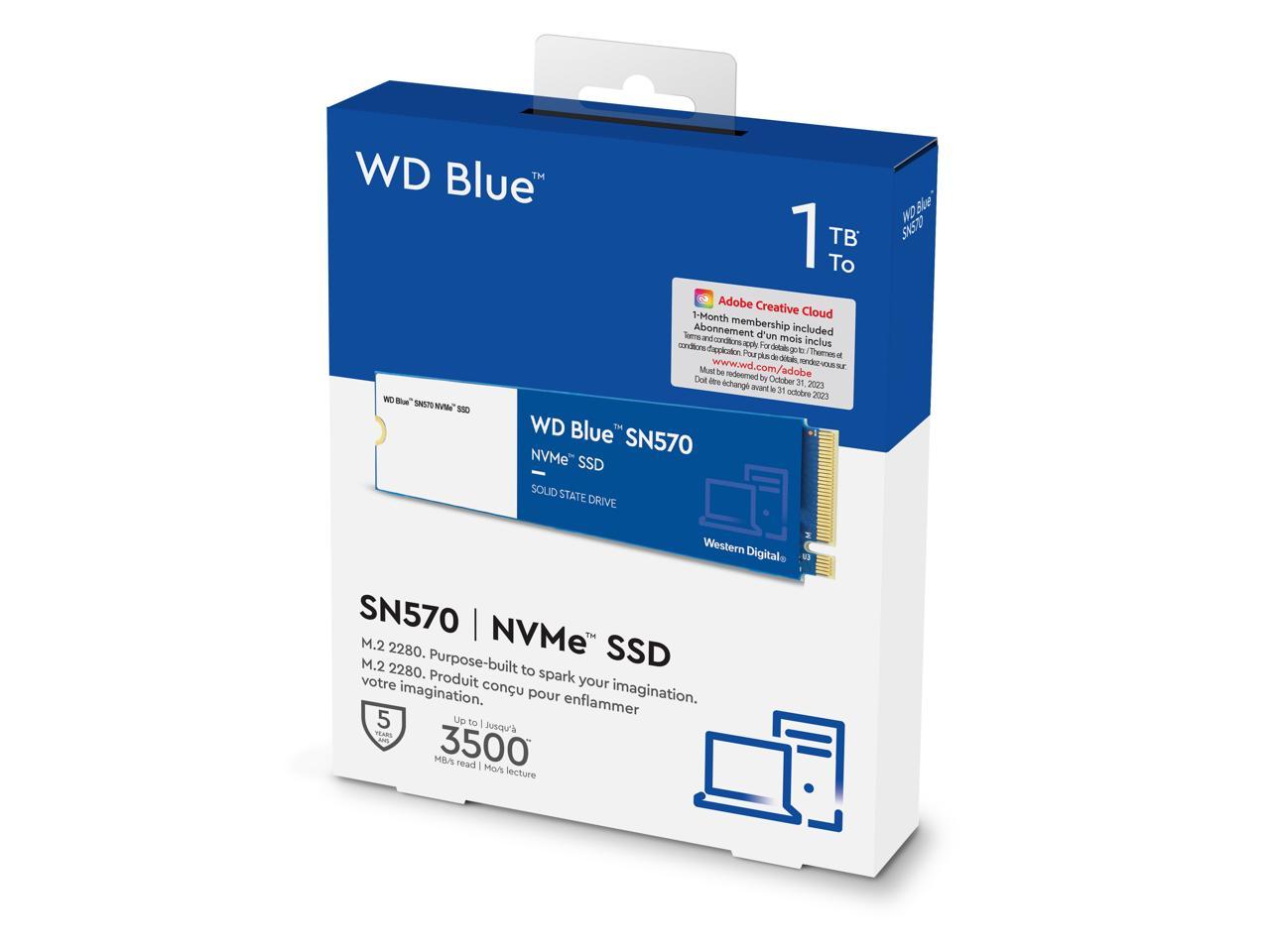 NVMe SSD WD Blue SN570 1TB