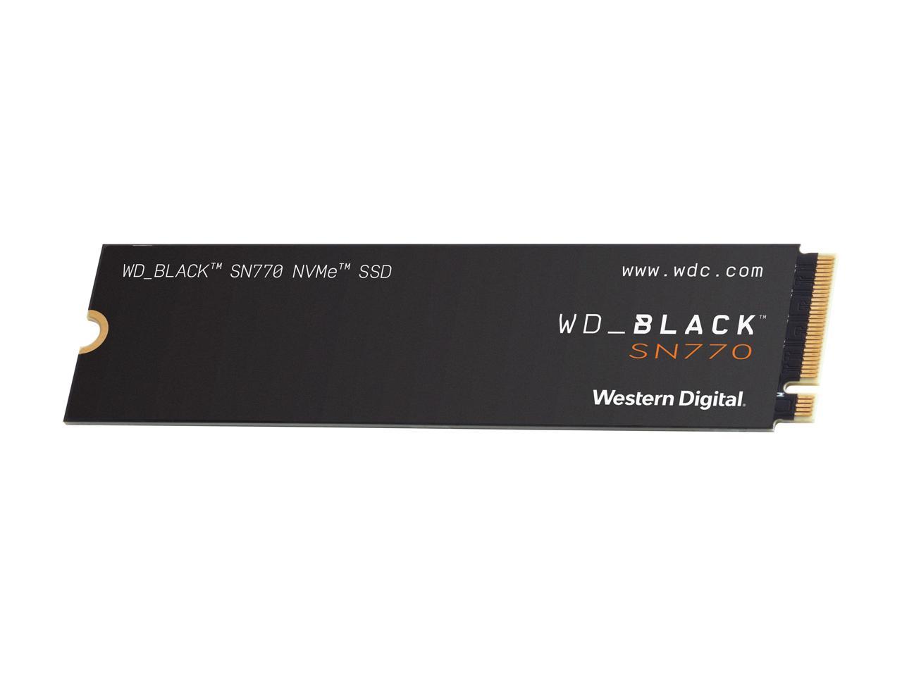 Western Digital WD_BLACK SN770 M.2 2280 500GB PCIe Gen4 16GT/s, up to 4  Lanes Internal Solid State Drive (SSD) WDS500G3X0E - Newegg.com