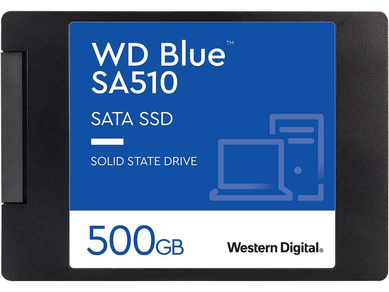 WD BLUE  2.5"  500GB  SATA 3D NAND SSD