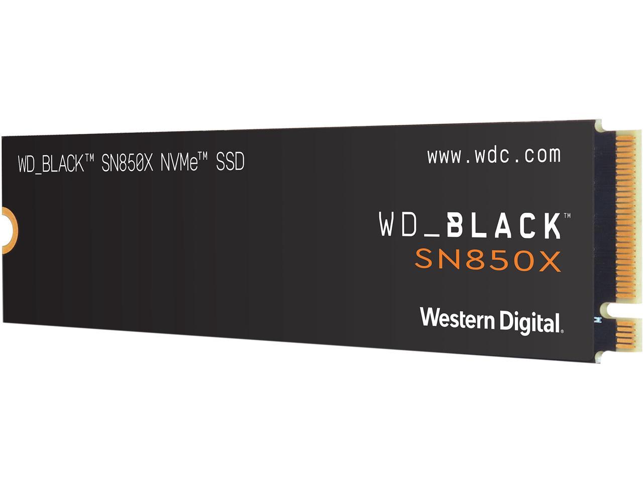 Western Digital WDS100T2X0E M.2 NVMe 内蔵SSD 1TB WD_BLACK SN850X