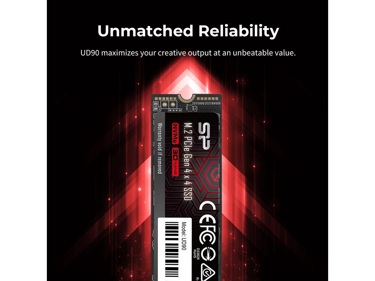 Silicon Power UD90 M.2 2280 1TB PCIExpress 4.0 x4, NVMe 1.4 3D NAND