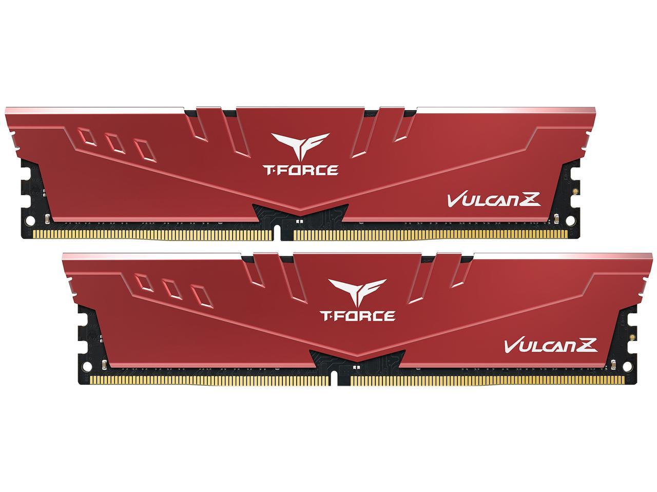 Team T Force Vulcan Z 16gb 2 X 8gb 2 Pin Ddr4 Sdram Ddr4 3000 Pc4 Intel Xmp 2 0 Desktop Memory Model Tlzrd416g3000hc16cdc01 Newegg Com