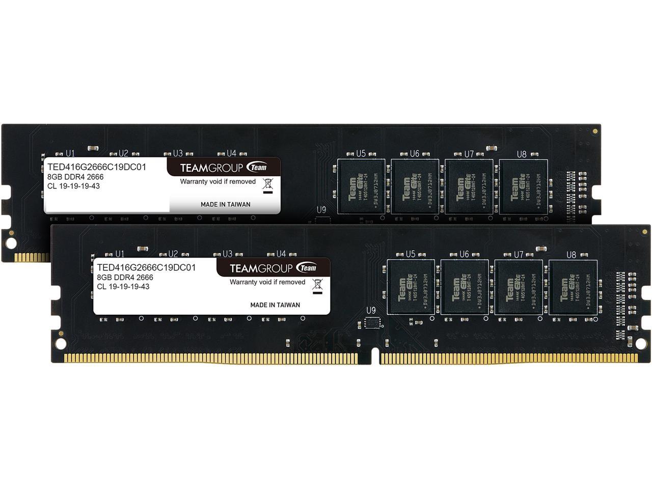 新品未開封】Team DDR4 2666 メモリ32GB×2 64GB