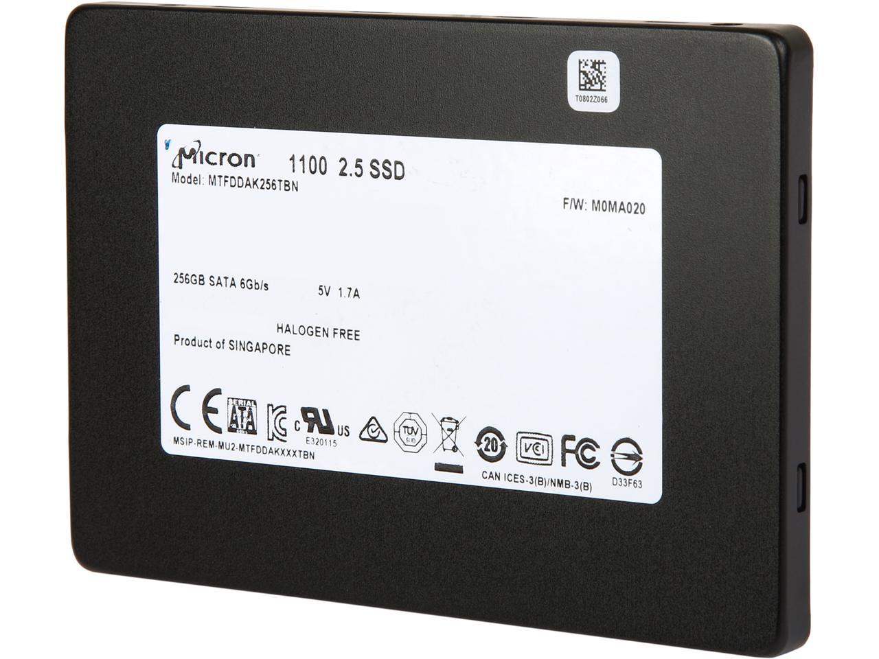 Micron 1100 sata 256gb прошивка