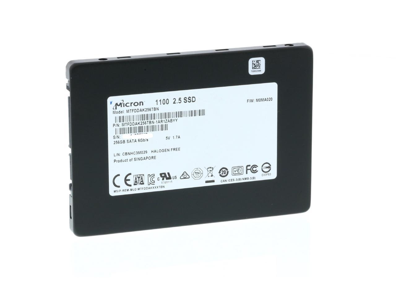 Micron 1100 sata 256gb прошивка