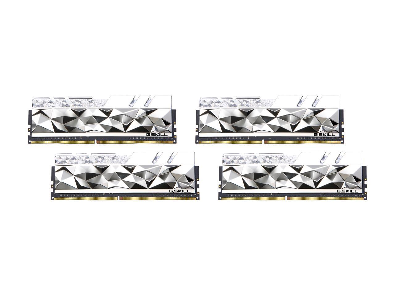 G.SKILL Trident Z Royal Elite Series 64GB (4 x 16GB) 288-Pin PC RAM DDR4  3600 (PC4 28800) Intel XMP 2.0 Desktop Memory Model F4-3600C16Q-64GTESC