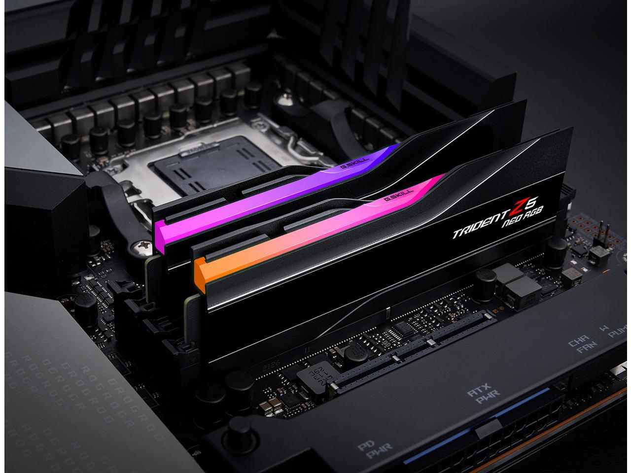 G SKILL Trident Z5 Neo RGB Series AMD EXPO 32GB 2 X 16GB 288 Pin PC 