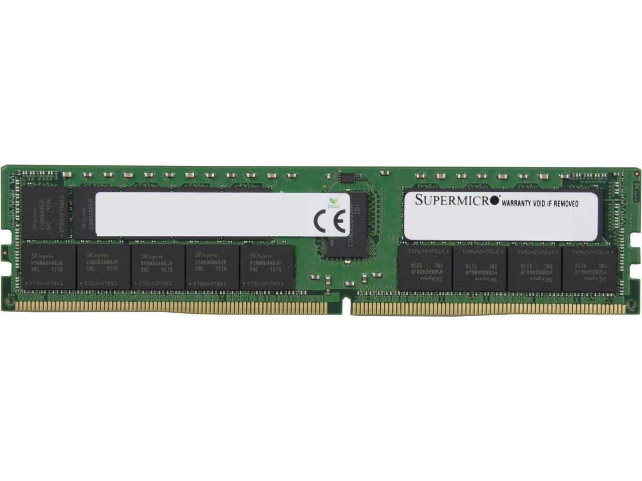 Supermicro MEM-DR432L-HL03-ER32 32GB DDR4-3200 PC4-25600 ECC Registered  Memory by NEMIX RAM