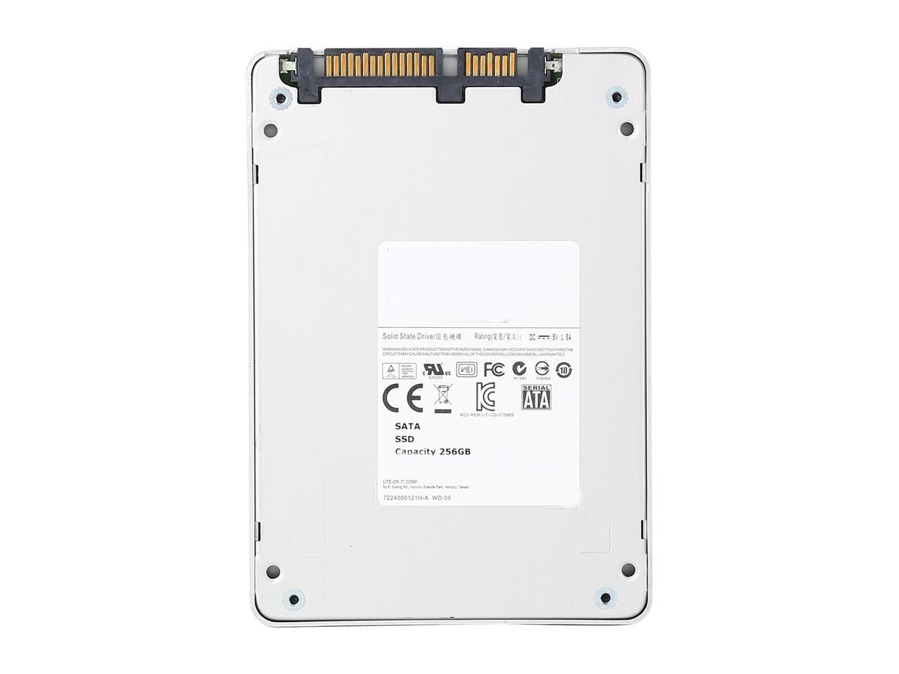 Refurbished LiteOn 2.5" 256GB SATA III MLC Internal Solid State Drive