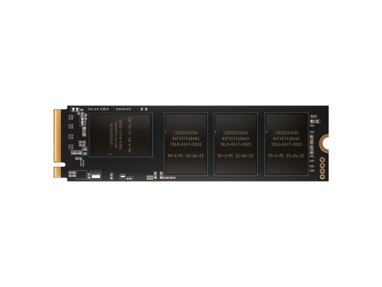 Corsair mp700 gen5 nvme ssd m 2 2280 2tb pci express 5 0 x4 3d tlc