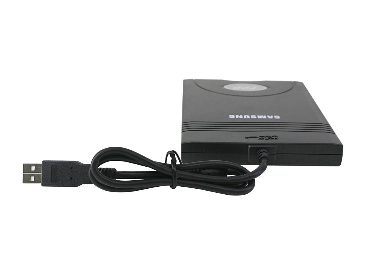 SAMSUNG Black External USB Floppy Drive Model SFD321U/BL