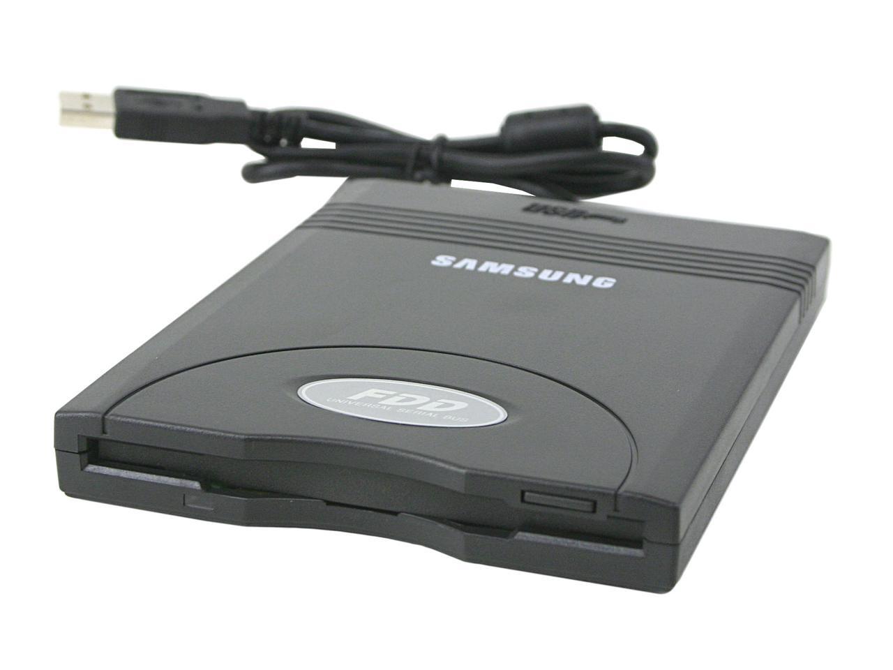 SAMSUNG Black External USB Floppy Drive Model SFD321U/BL