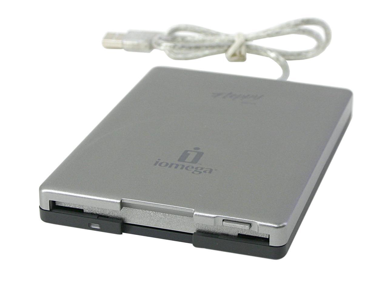 iomega Silver External USB Floppy Drive Model 32633