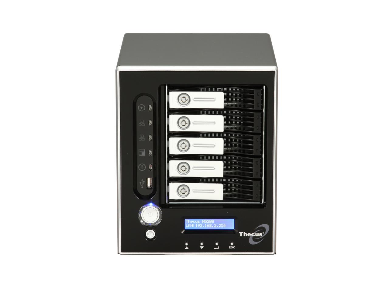 Thecus N5200PRO RAID6・10対応NAS Thecus NAS: Empowering Professionals. Rackmount NAS, Tower