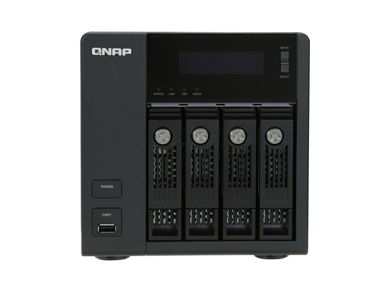 QNAP TS-439 Pro II - Kompakte, leistungsstarke 4-Bay-NAS (Neu (gemäss