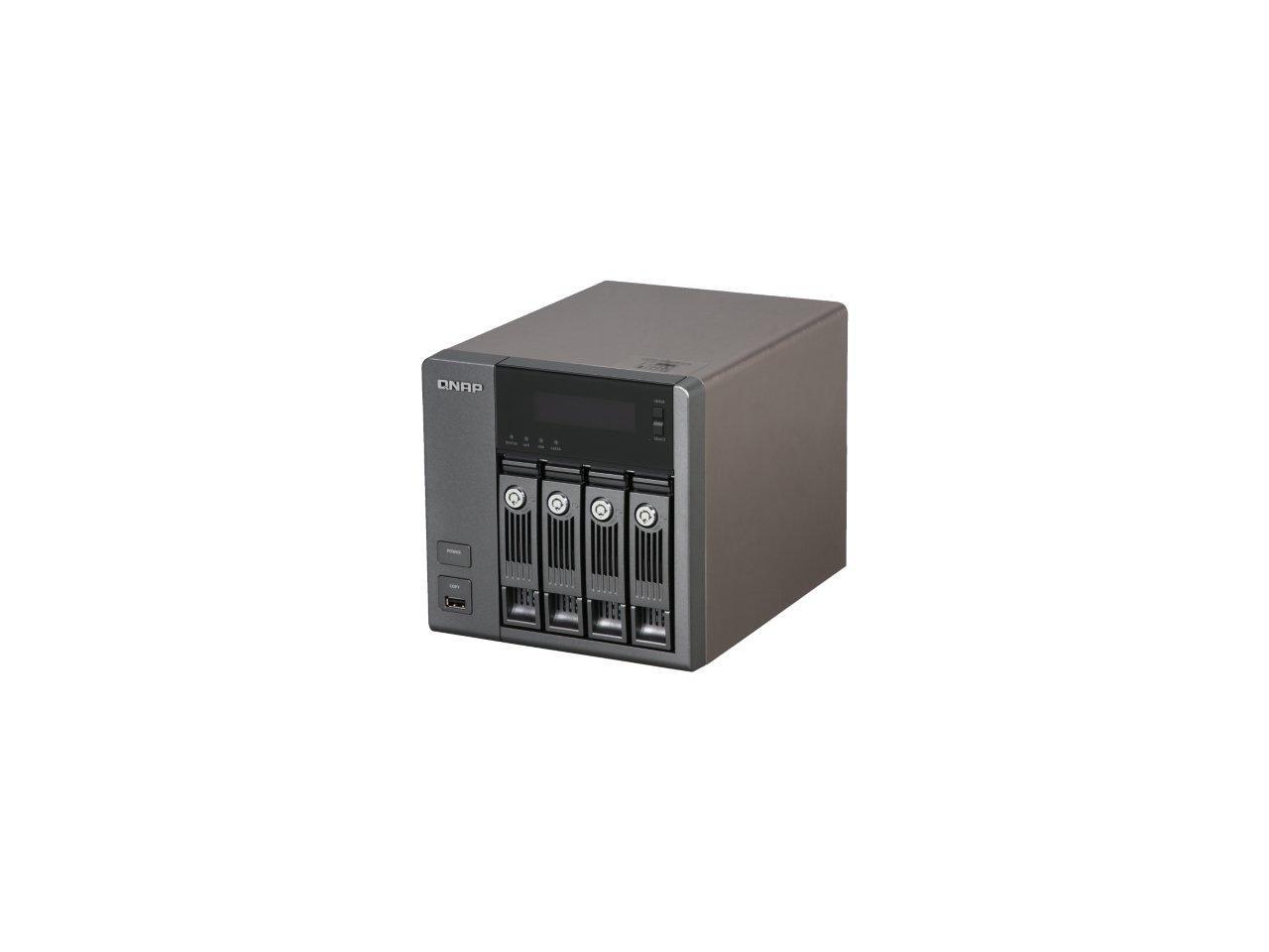 QNAP TS-419P-US Turbo NAS Server with iSCSI for SMB and SOHO Users 