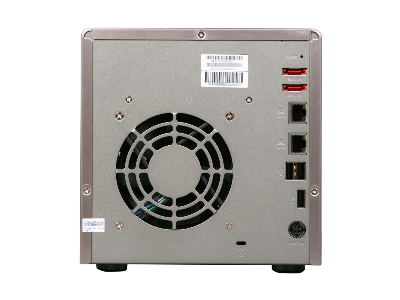 QNAP TS-410-US All-in-one NAS Server with iSCSI for SOHO and Home Users ...