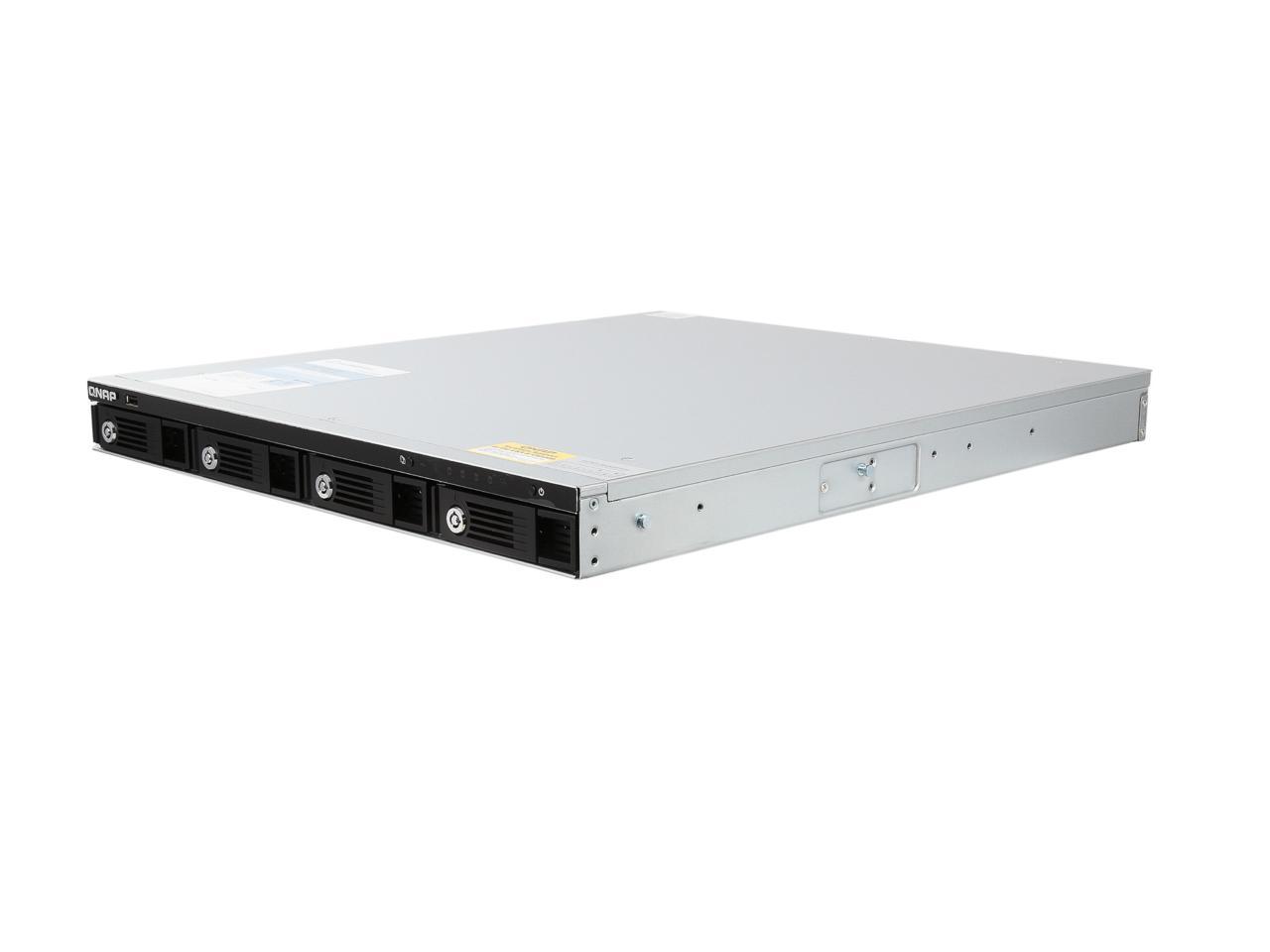 QNAP TS-431U 4-bay 1U iSCSI NAS, Hot-swappable Affordable Rack ...