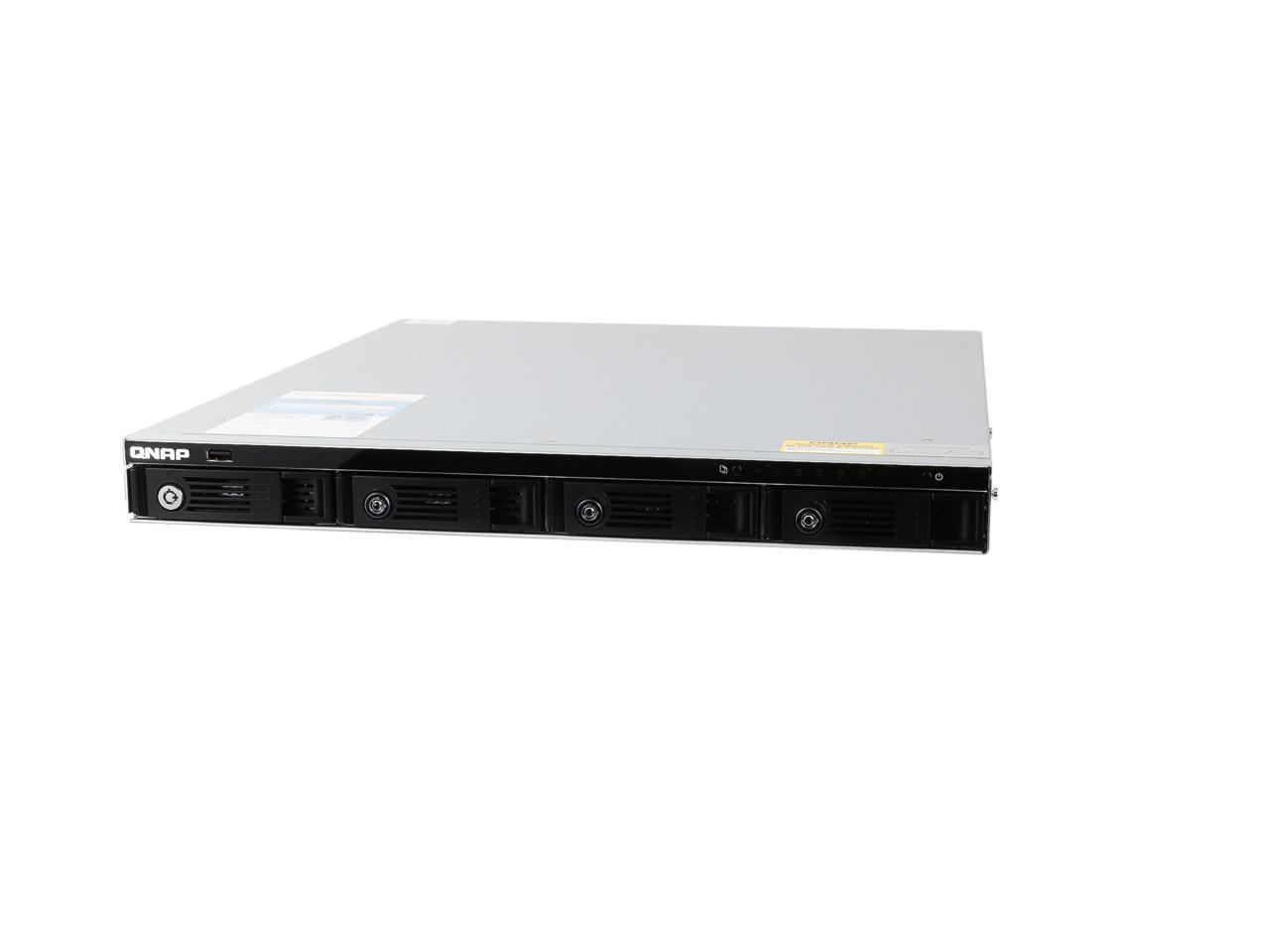 Qnap Ts-431u 4-bay 1u Iscsi Nas, Hot-swappable Affordable Rack 