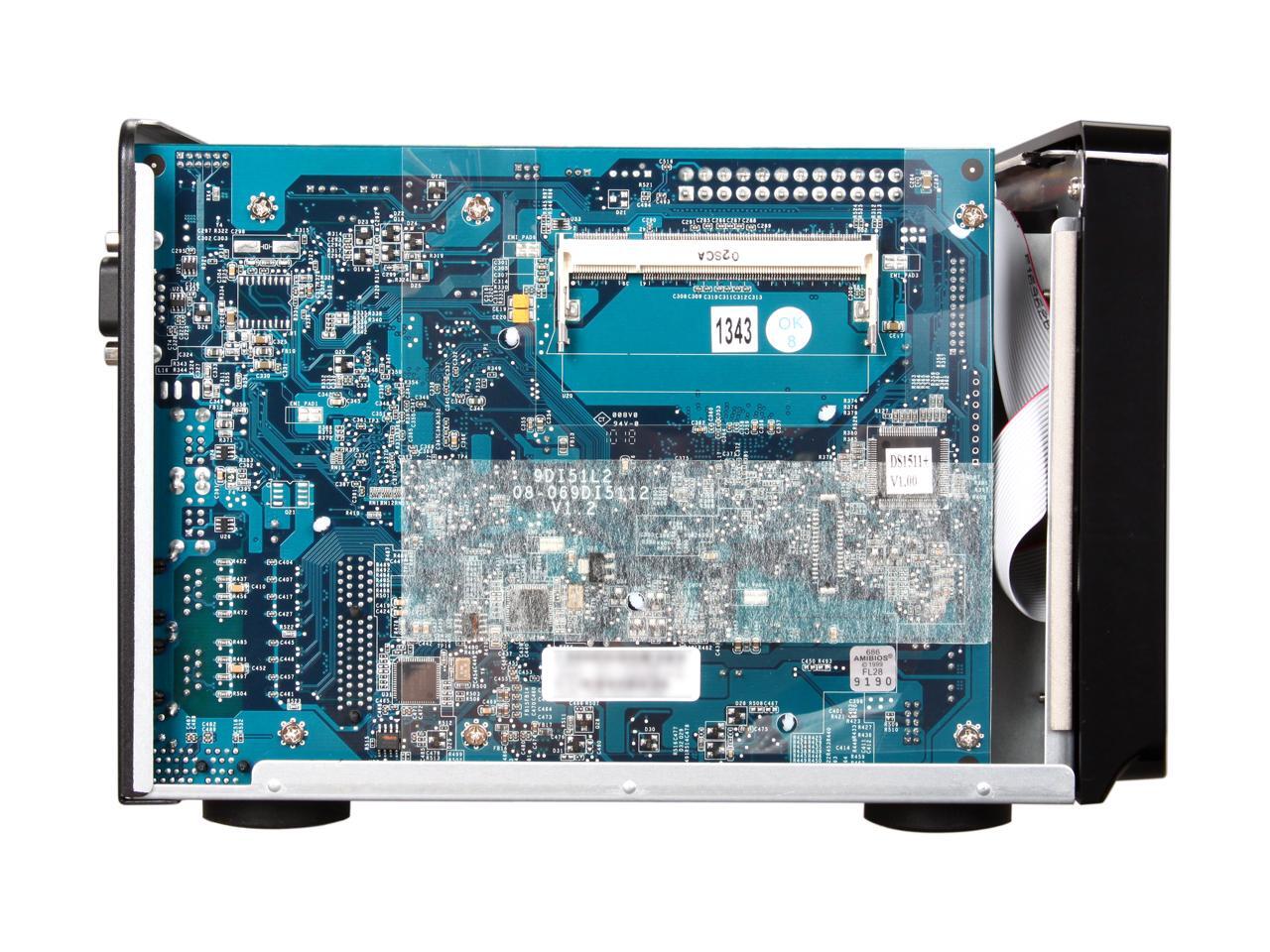 Synology DS1511+ Diskless System DiskStation Storage