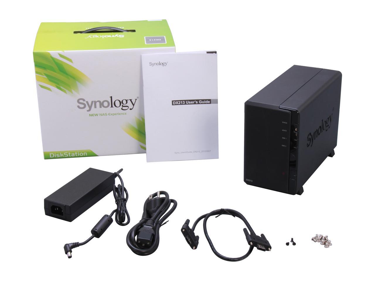 Synology DX213 Expansion Unit for Increasing Capacity of the Synology