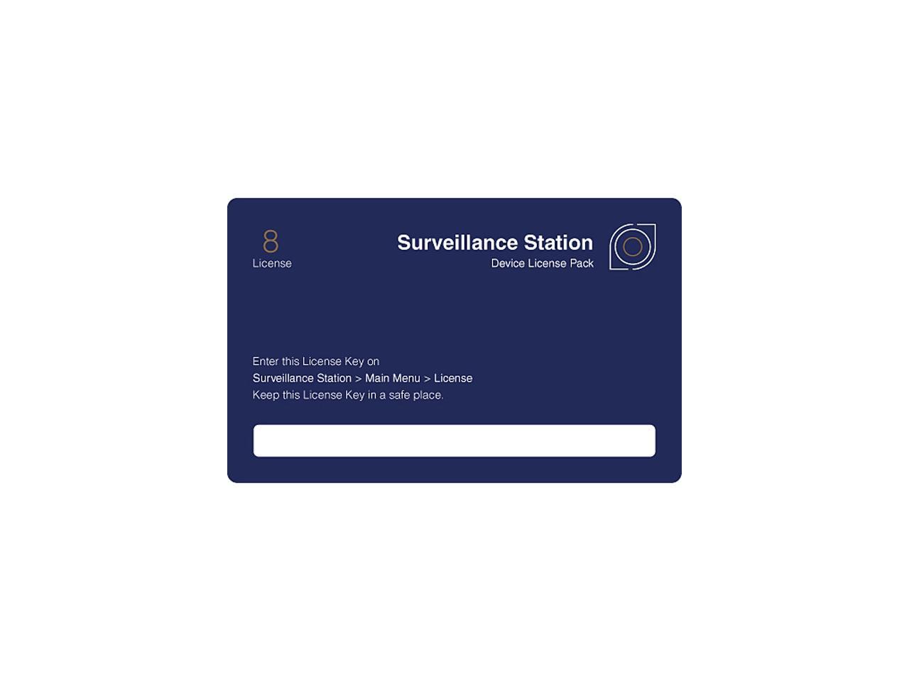 synology camera license pack 8