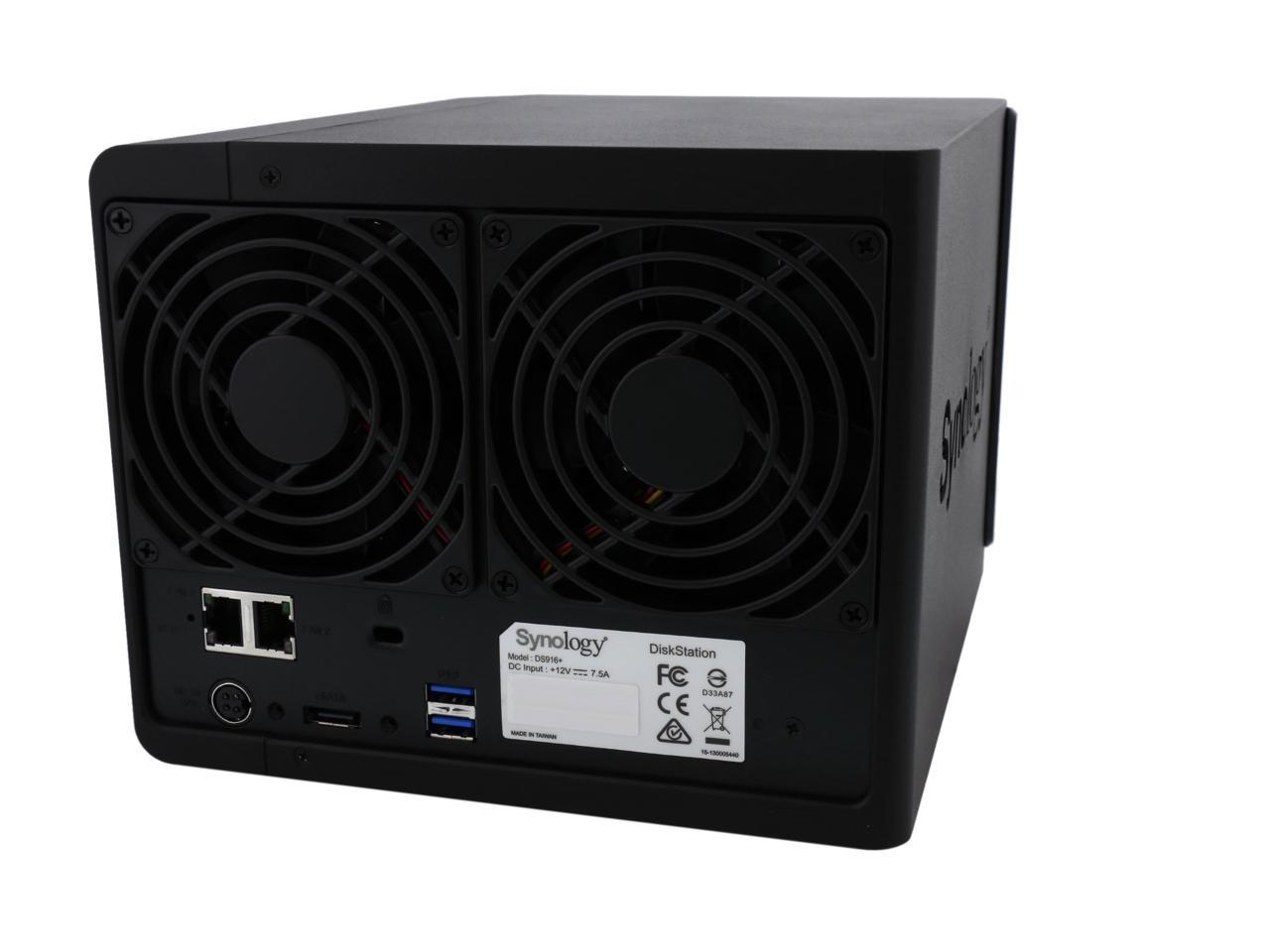 Synology DS916+ (8GB) Diskless System Network Storage - Newegg.com