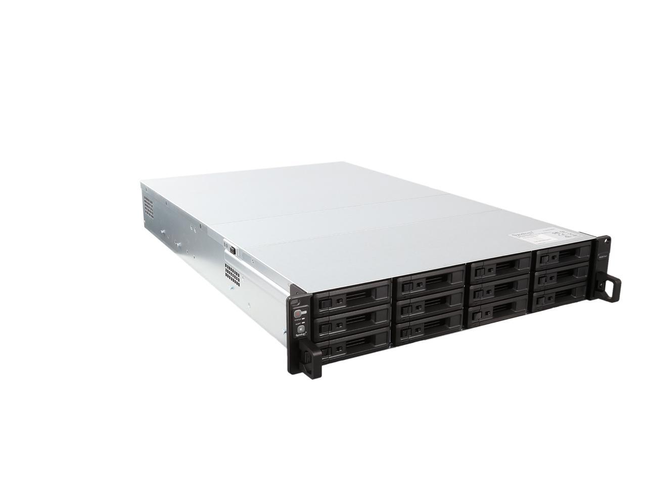 Synology 12bay NAS RackStation RS3617xs+ (Diskless) - Newegg.com