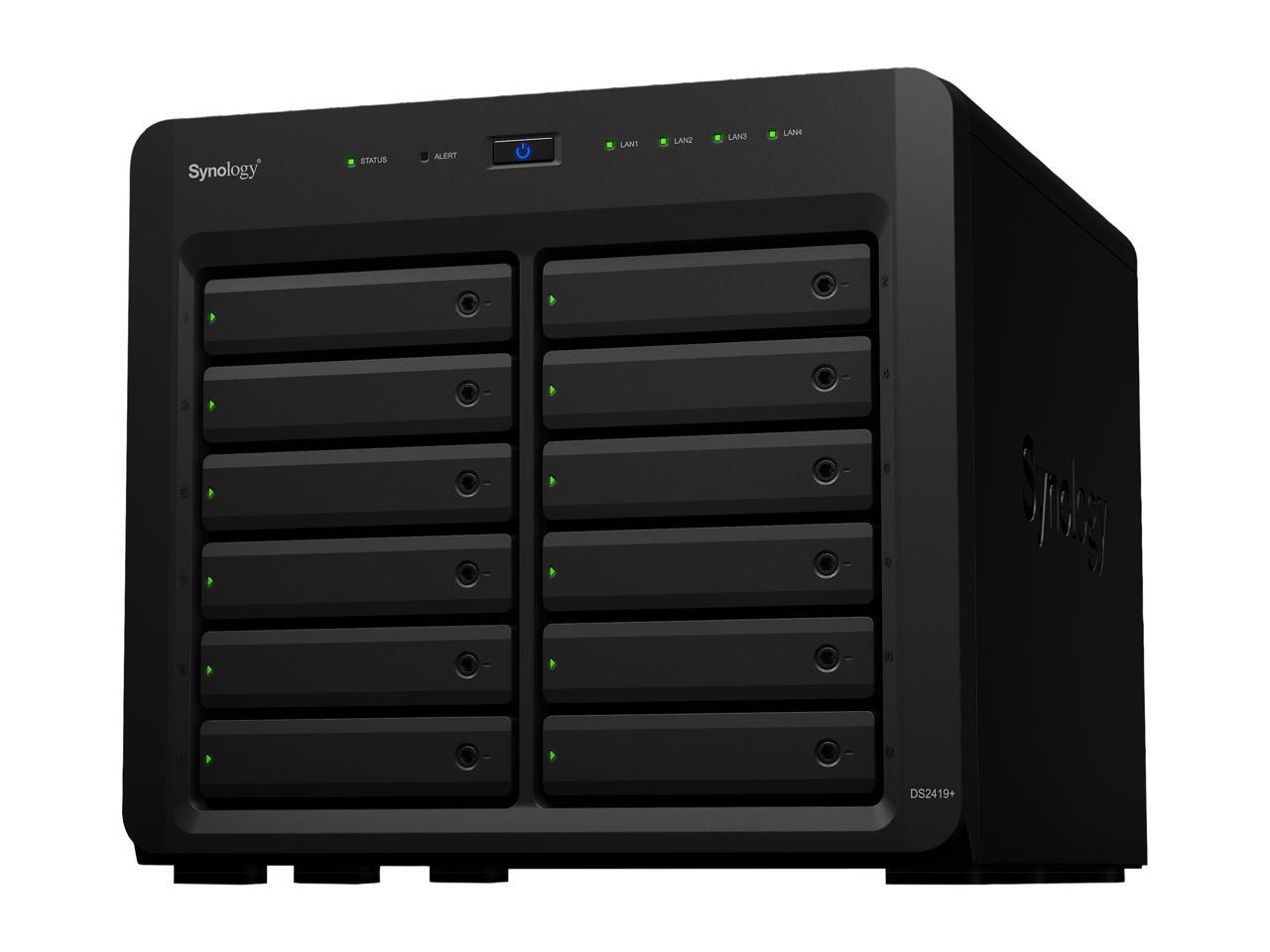 Synology 12 bay NAS DiskStation DS2419+ (Diskless)