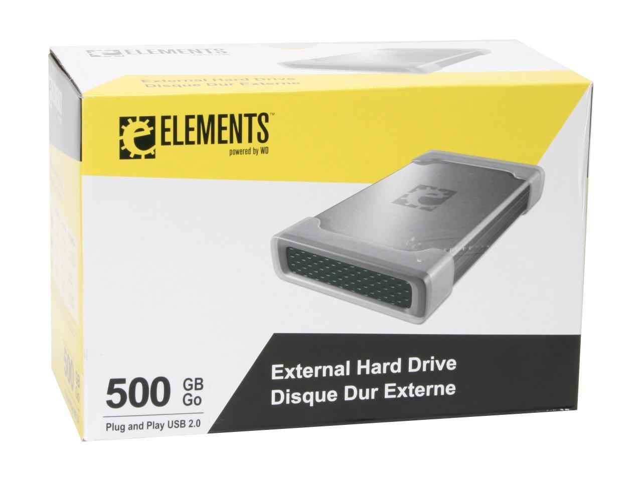 WD Elements 500GB USB 2.0 3.5