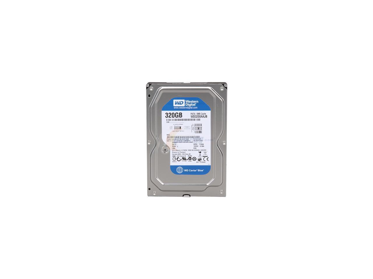 Western Digital Blue WD3200AAJB 320GB 7200 RPM 8MB Cache IDE Ultra ...