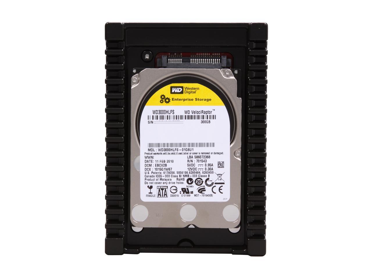 Western Digital WD VelociRaptor 300GB 10000 RPM HDD - Newegg.ca