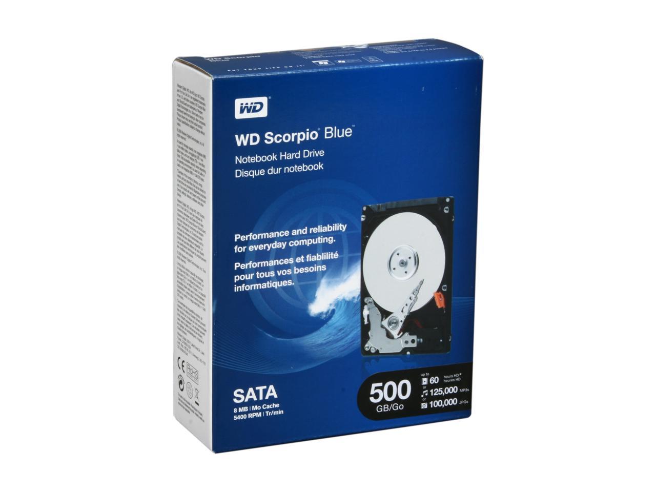 Wd scorpio blue 250 gb не видит компьютер