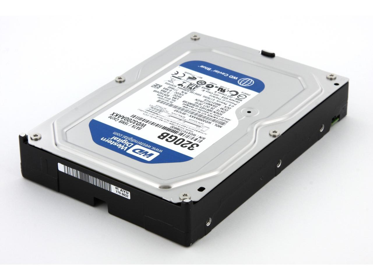 Used - Very Good: WD Blue 320GB Desktop Hard Disk Drive - 7200 RPM 