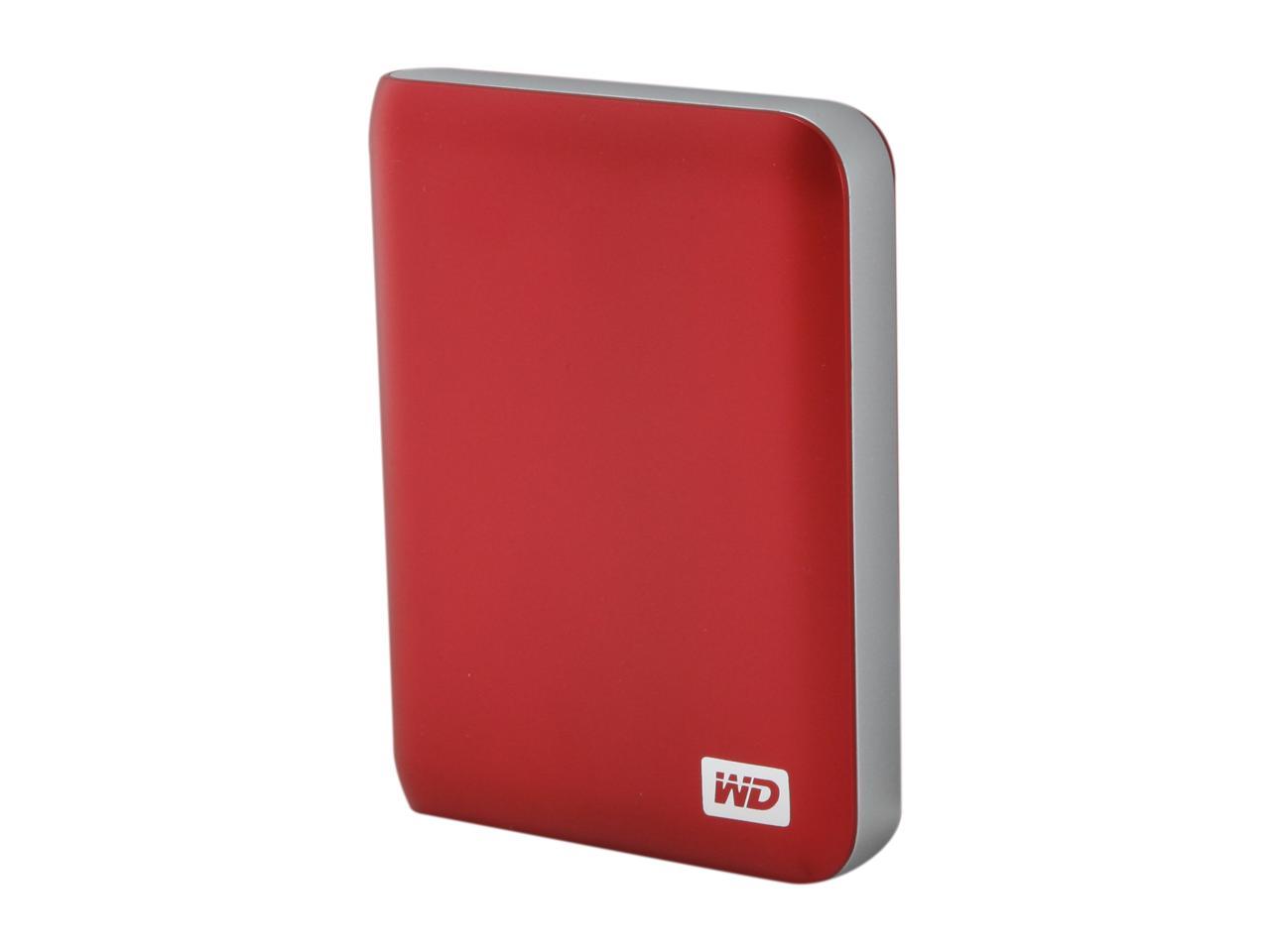 Western Digital My Passport Essential Se 1tb Portable Hard Drive Red