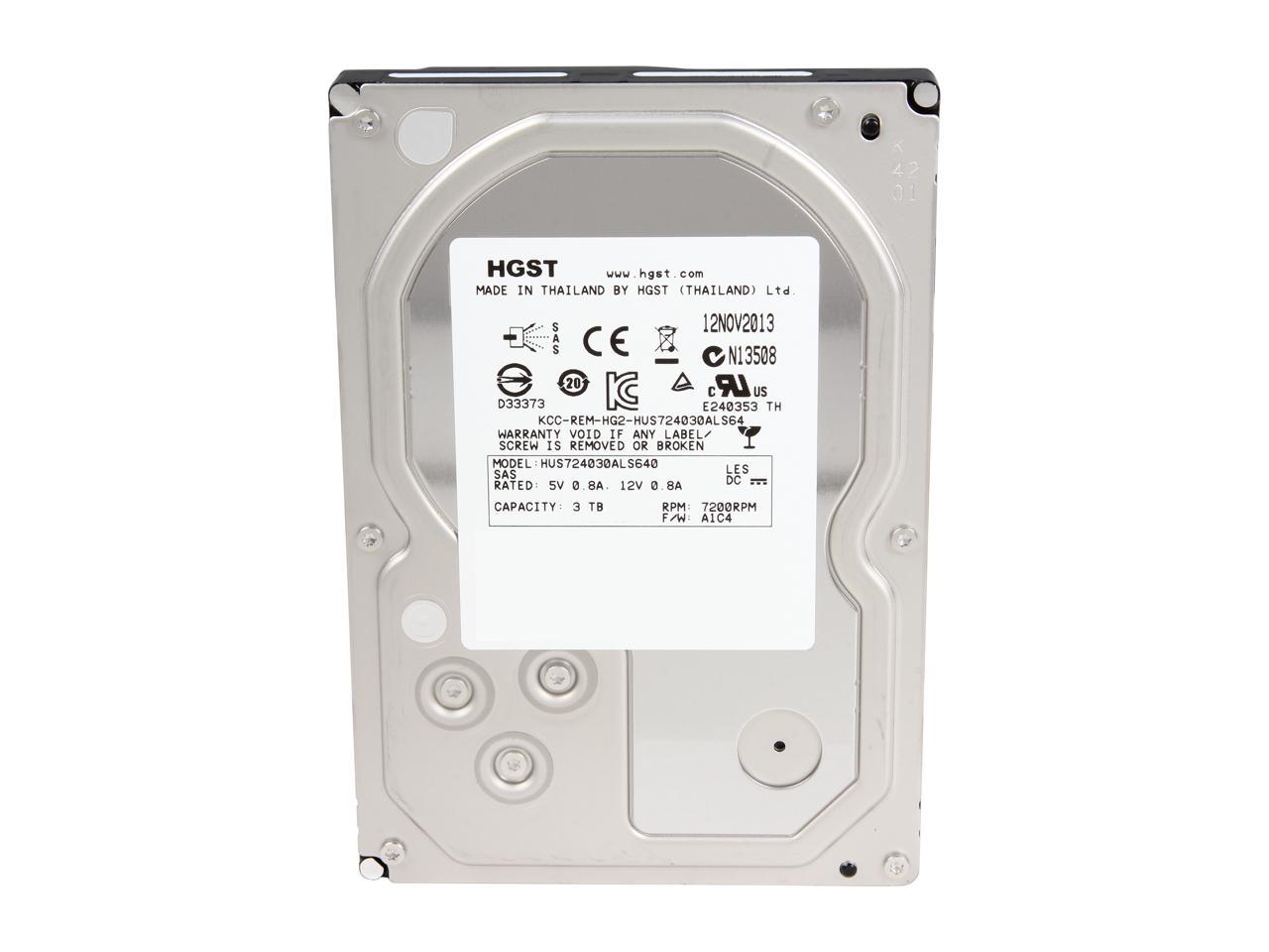 HGST 0F14690 Ultrastar 7K4000 HUS724020ALA640 2TB 3.5インチ 内蔵