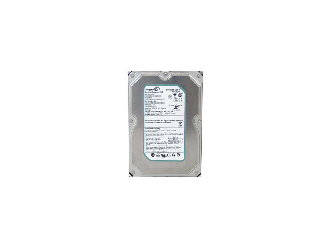 Seagate Barracuda 7200.10 ST3300620A 300GB 7200 RPM 16MB Cache IDE