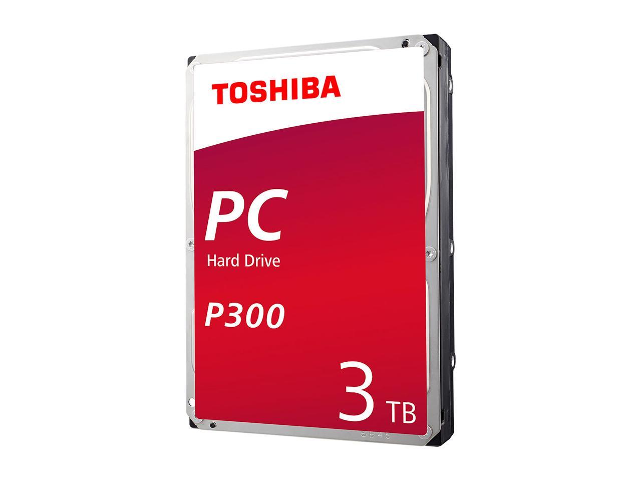 3TB disco rigido P300 Toshiba 3.5" 7200RPM 64MB di cache SATA 3 