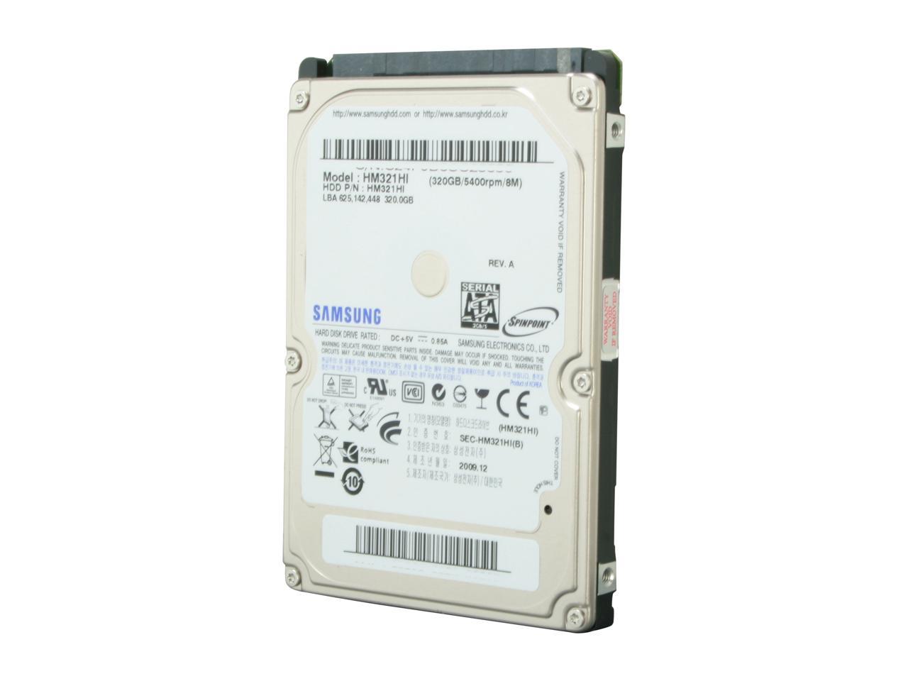 PC/タブレット ノートPC SAMSUNG Spinpoint M7E HM321HI 320GB 5400 RPM 8MB Cache SATA 3.0Gb/s 2.5