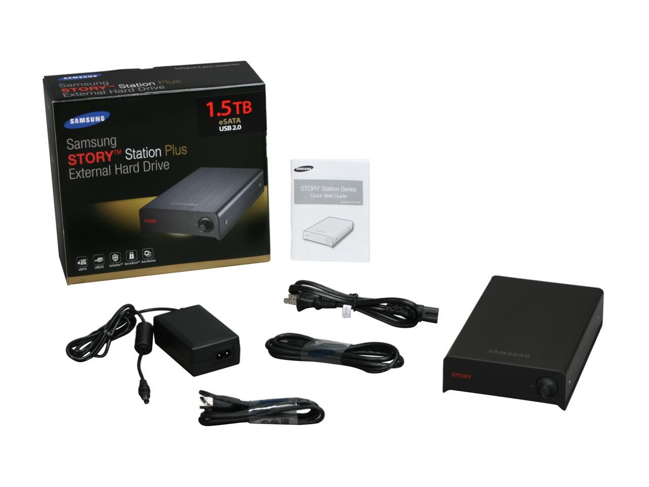 SAMSUNG STORY Station Plus 1.5TB USB 2.0 / eSATA 3.5" External Hard