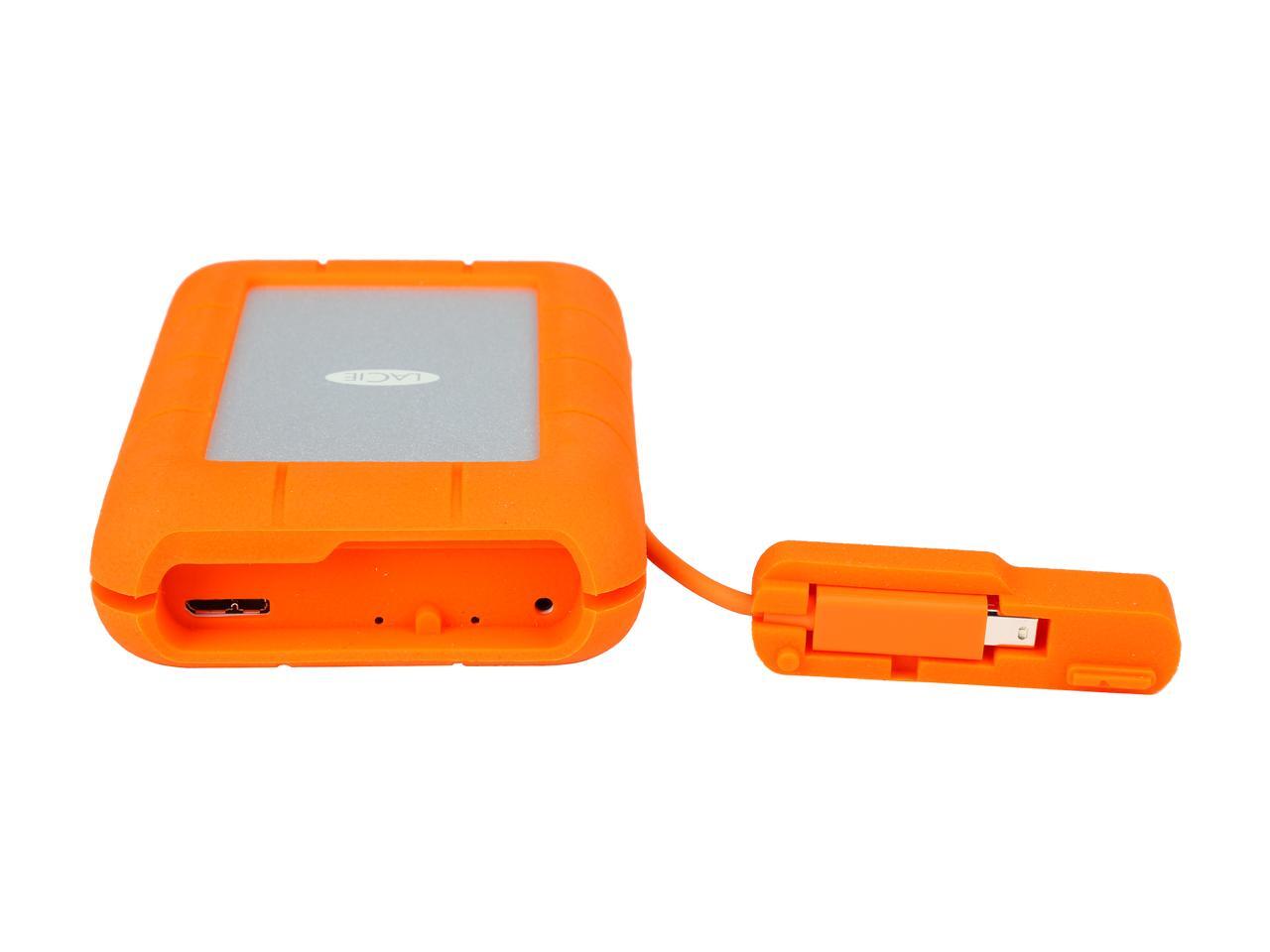 LaCie 4TB Rugged RAID Portable External Hard Drive Thunderbolt & USB 3.