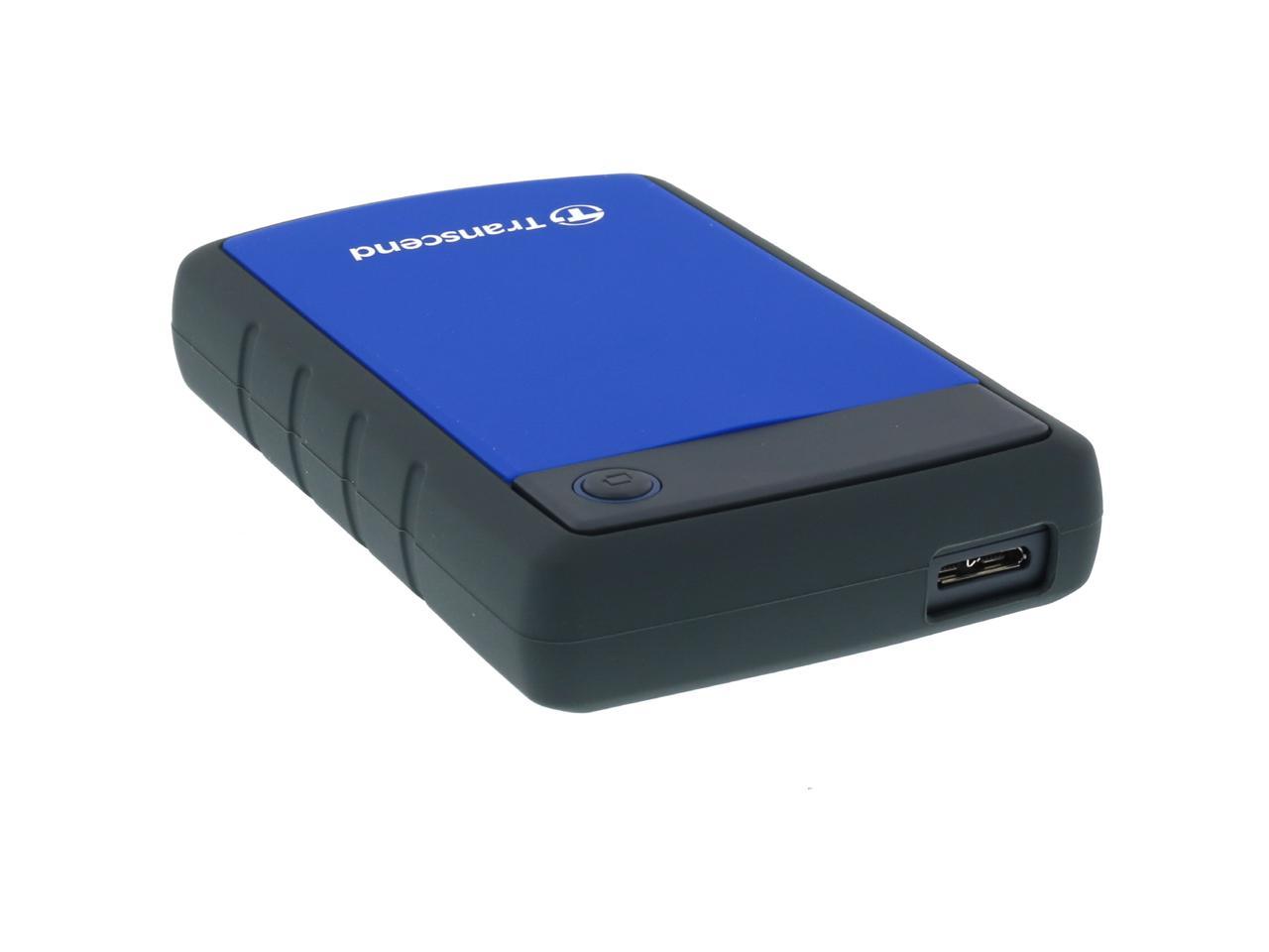 Transcend 2TB StoreJet 25H3 Military-grade Shock Resistance Portable ...