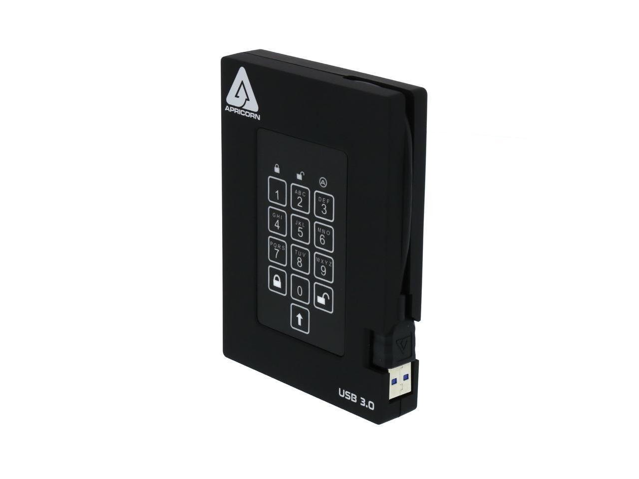 Apricorn 2TB Aegis Desktop Padlock FIPS 140-2 Validated 256-Bit