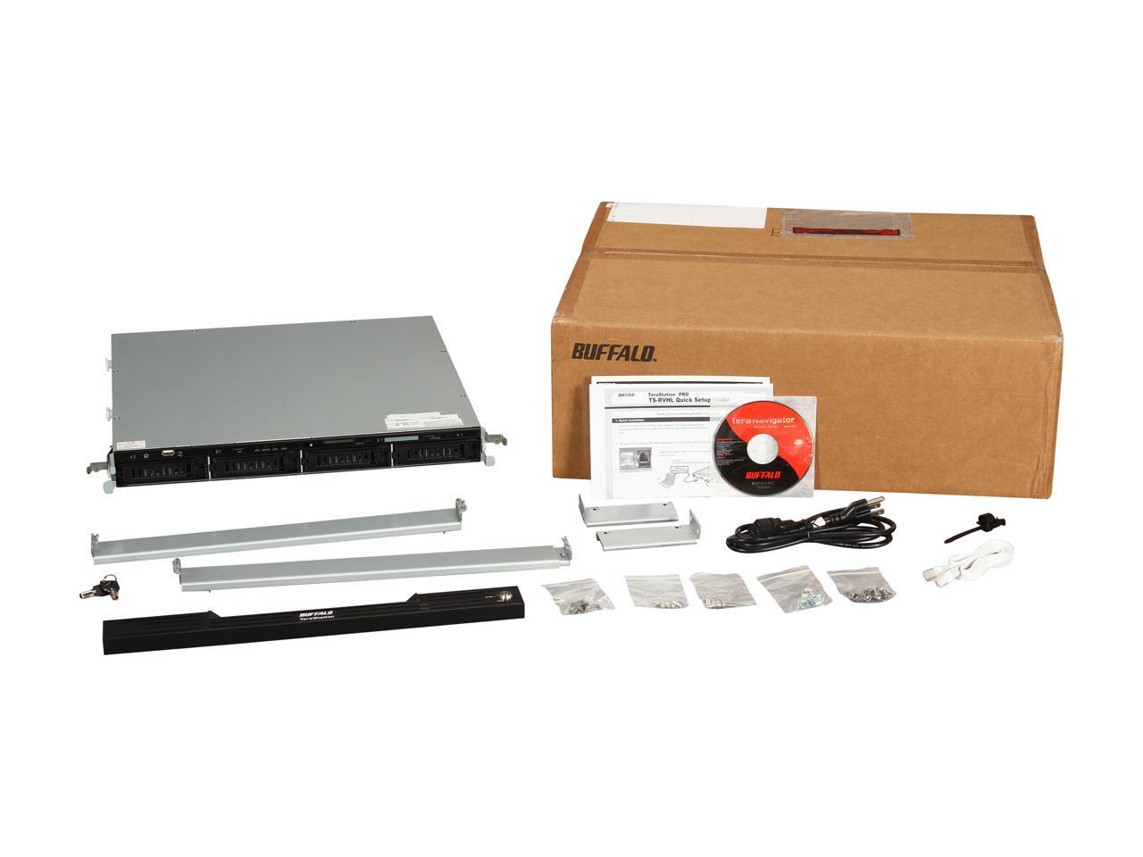 BUFFALO TSRVH8.0TL/R6 8TB (4 x 2TB) TeraStation Pro Rackmount Network