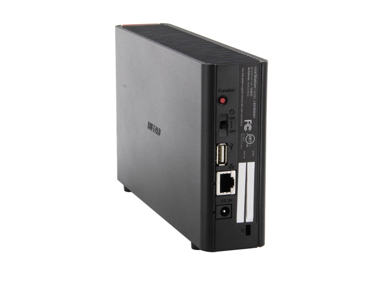 LinkStation 210 2TB Personal Cloud Storage with Hard Drives 