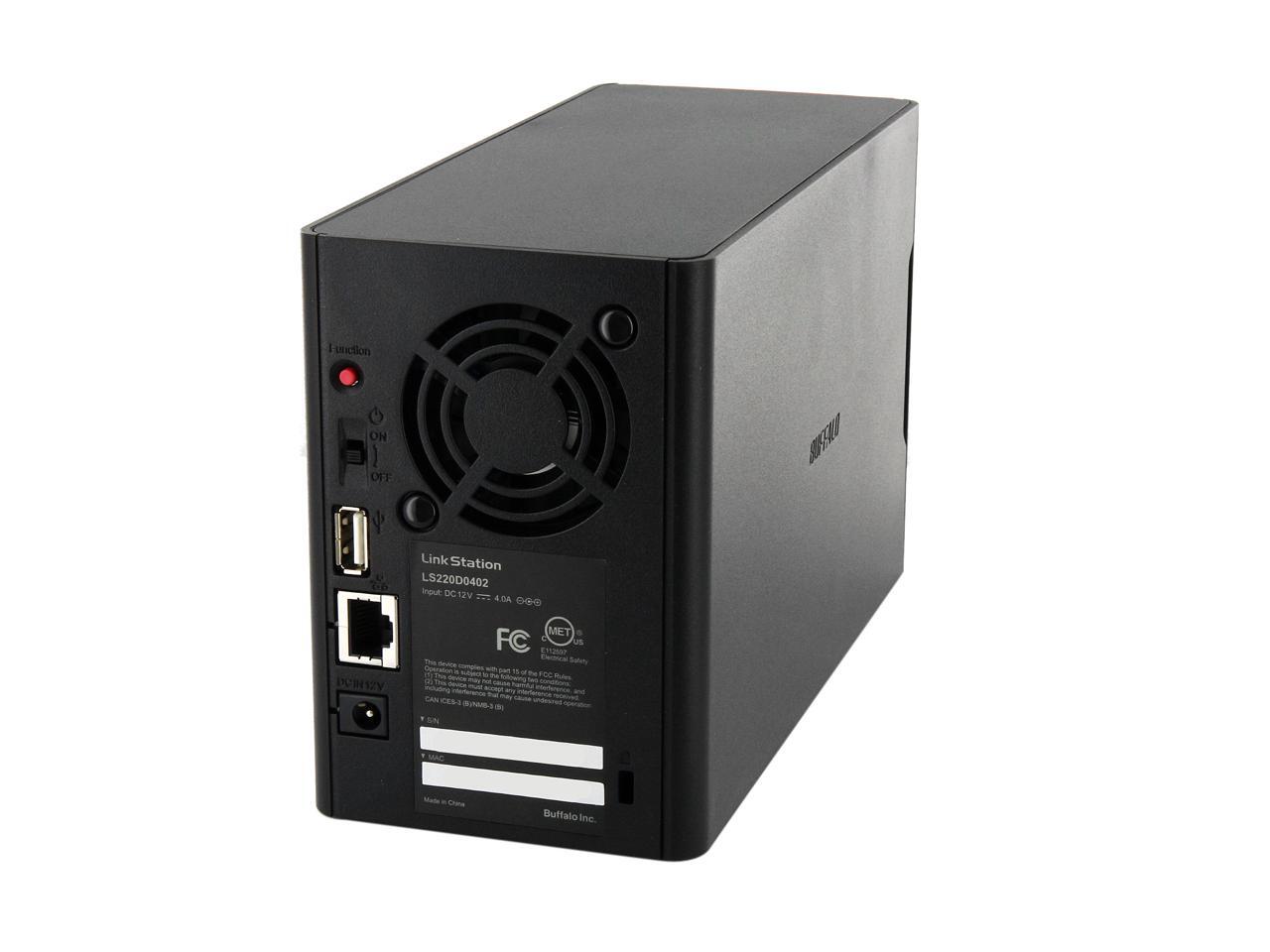 thumbnail image 2 of LinkStation 220 8TB Personal Cloud Storage With Hard Drives Included | USA 2 of 9