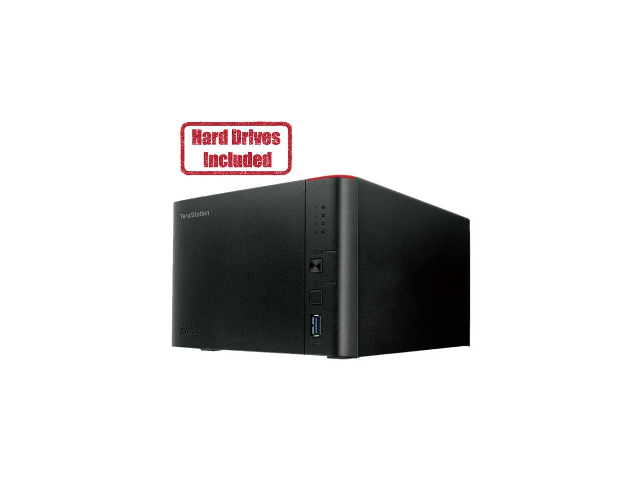 Buffalo TeraStation 1400D Desktop 8TB NAS Hard Drives Included (TS1400D0804) -
