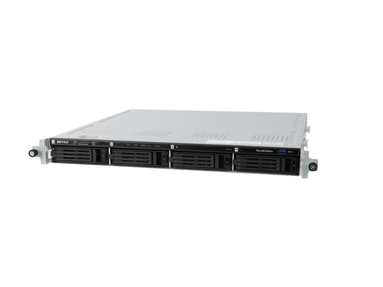 Bekostning At basen Buffalo TeraStation 1400R Rackmount 8 TB NAS Hard Drives Included  (TS1400R0804) - Newegg.com