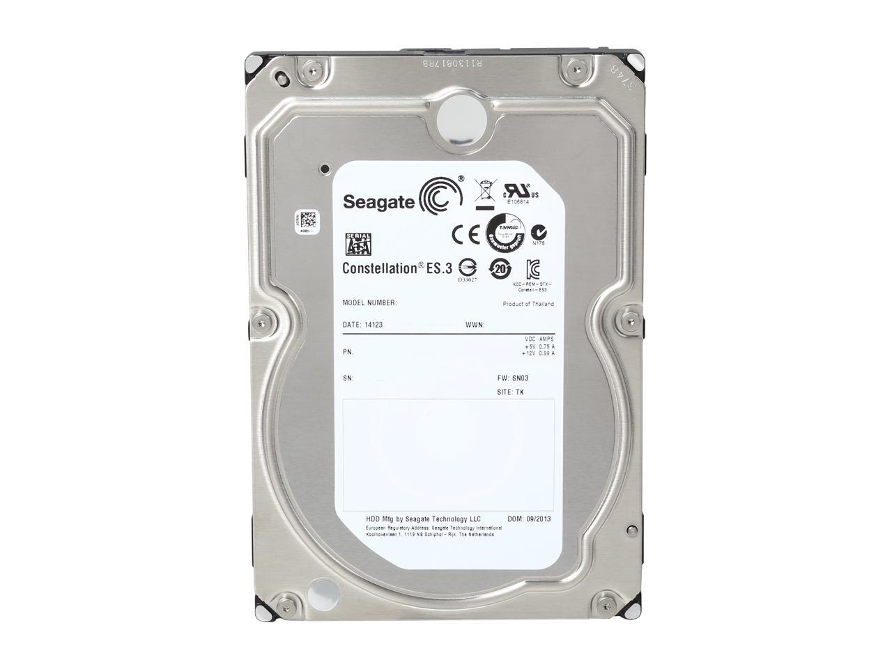 Refurbished: Seagate Constellation ES.3 ST2000NM0033 2TB 7200 RPM 128MB ...