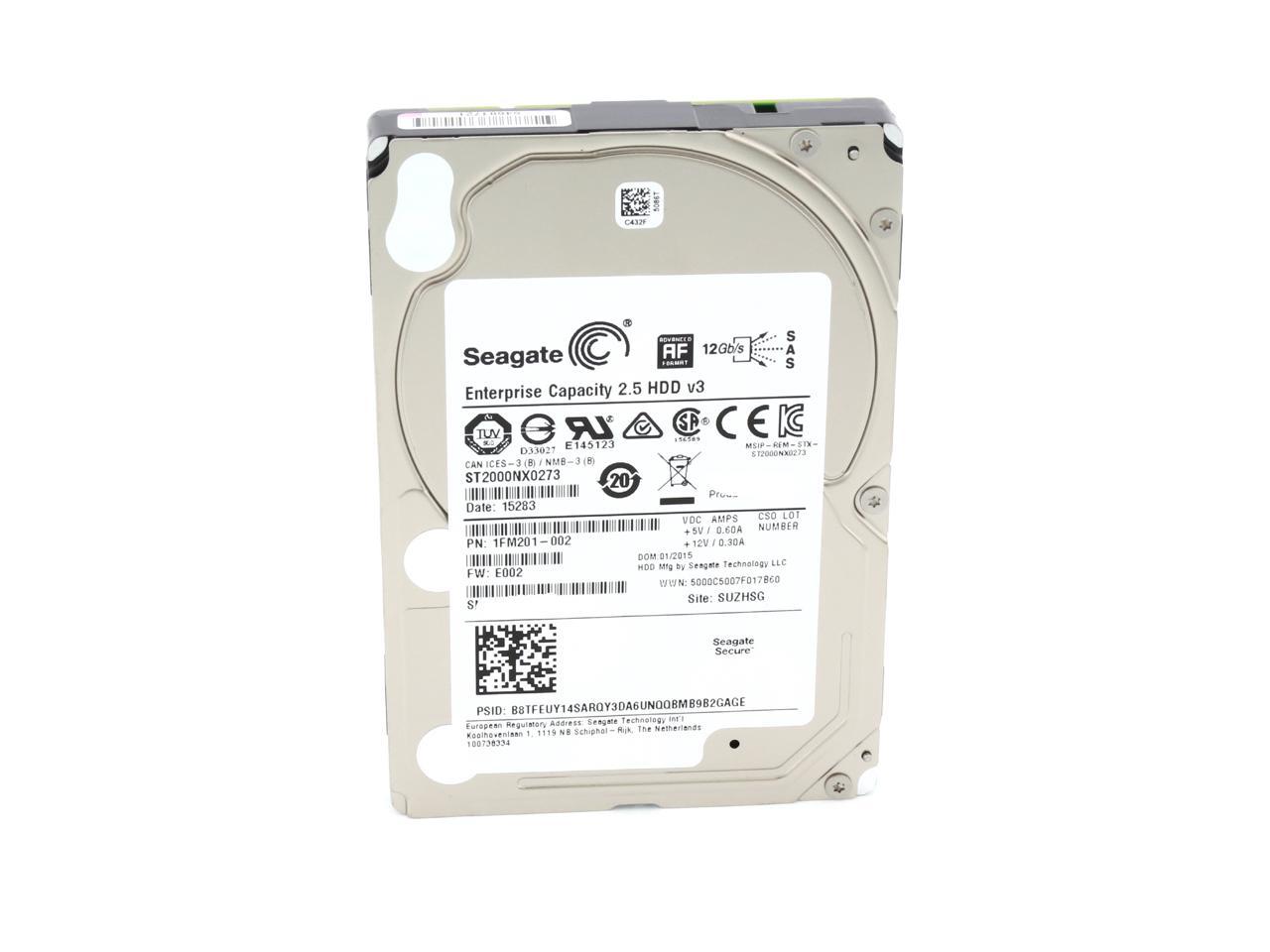 最大12%OFFクーポン HDD 7E2000 EXOS 1TB SEAGATE ST1000NX0423 SEAGATE 512N H並行輸入品 128MB  7200 2.5 SATA HDD、ハードディスクドライブ